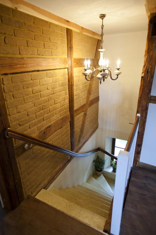 Pension Alte Schmiede Zabeltitz Экстерьер фото