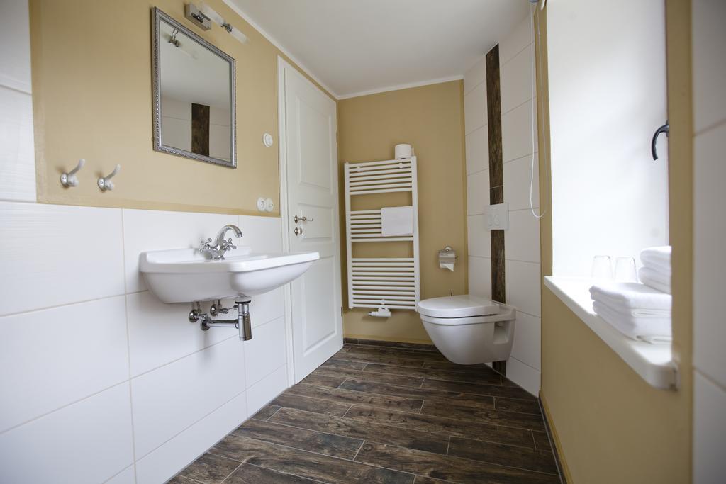 Pension Alte Schmiede Zabeltitz Номер фото