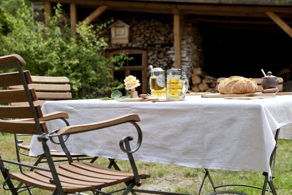 Pension Alte Schmiede Zabeltitz Экстерьер фото