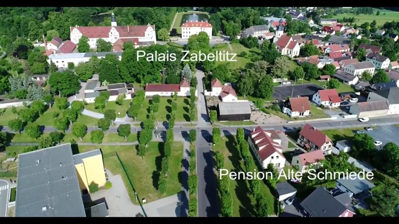Pension Alte Schmiede Zabeltitz Экстерьер фото